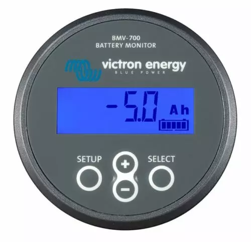 Victron batterimonitor BMV700 övervakning