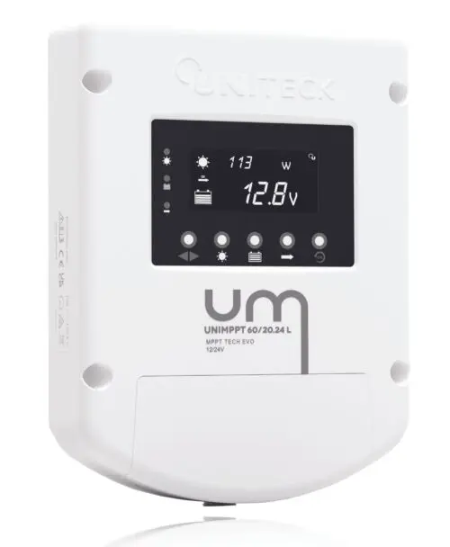 Solcellsregulator MPPT lithium display 20A
