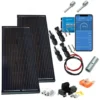 Solcellspaket med 2x200 watts paneler inkl 2000 watts Elektron inverter