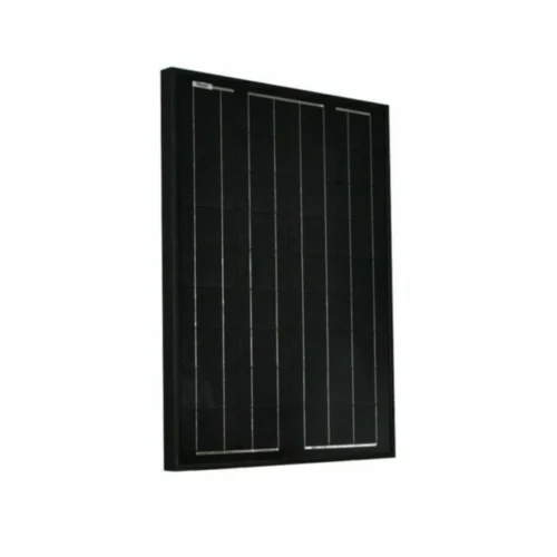 Solcellepanel Mono 50W Sort - 710x395x25mm
