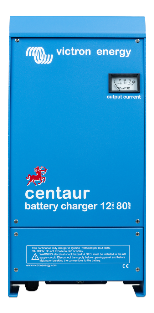 🔌 Victron Centaur Charger 12/80 (3) – 12V/80A, 3 utgångar